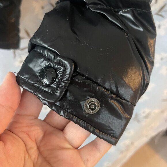 Moncler Maya Black Down Jacket - Picture 4 of 14